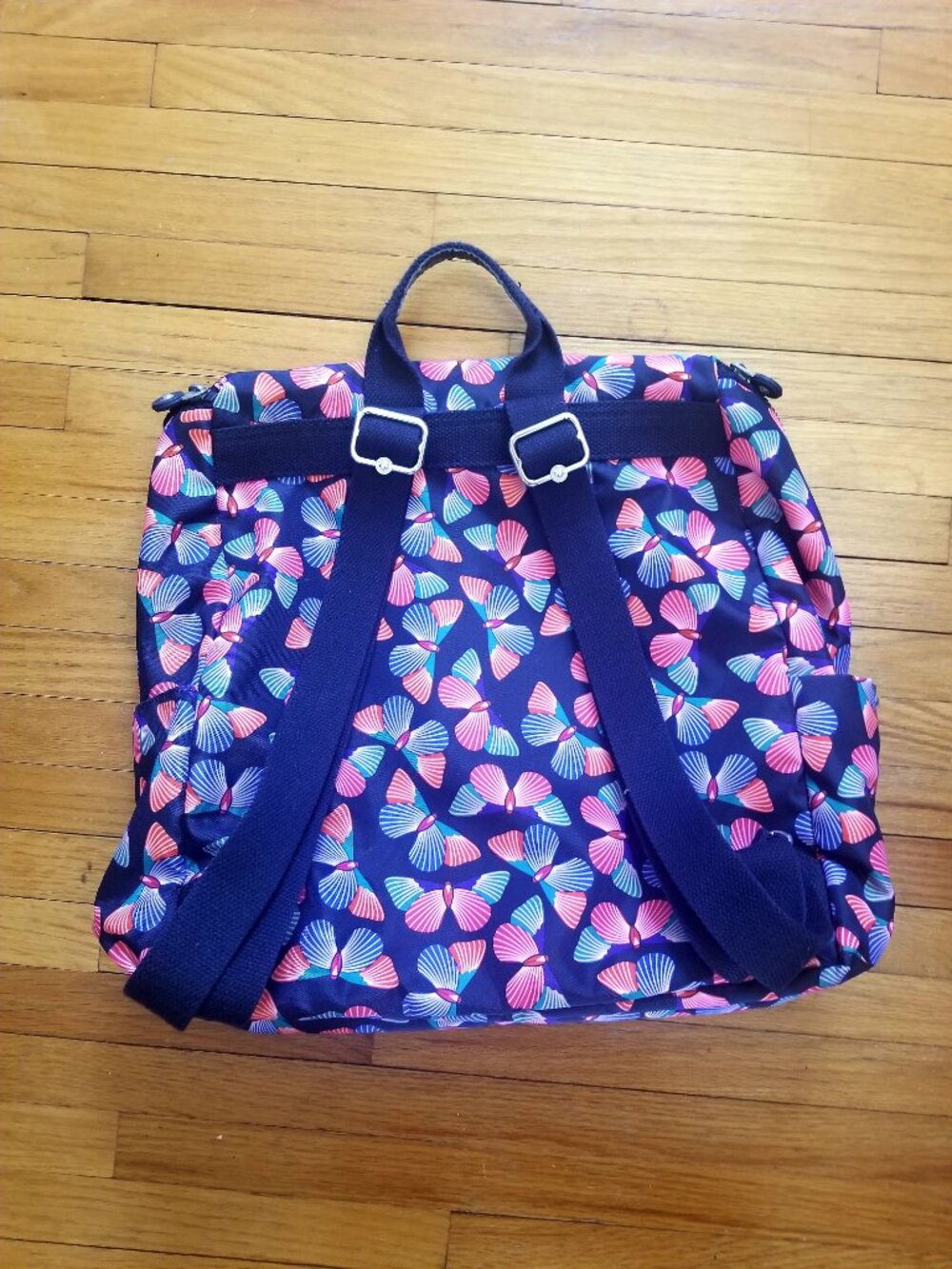 Kipling Butterfly Multi-Pocket Back Pack - Picture 7 of 8